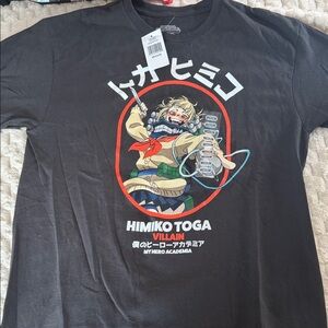 My Hero Academia Black Graphic T-Shirt